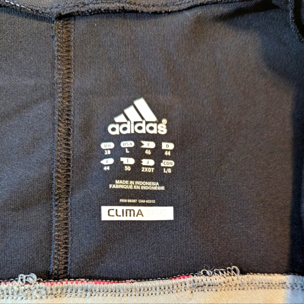 Ladies Adidas Clima365 Climalite Zip Jacket Size Large Slim Fit BNWT - Picture 9 of 14